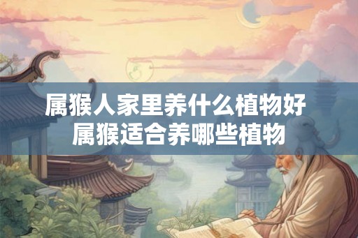 属猴人家里养什么植物好 属猴适合养哪些植物