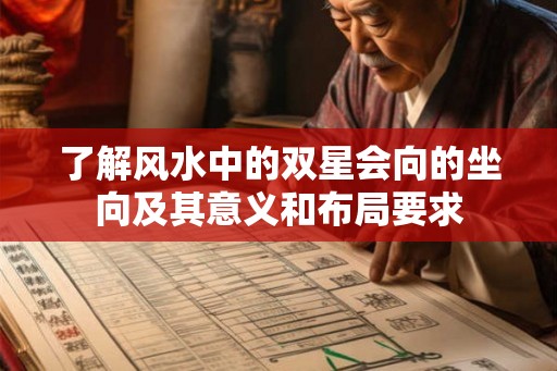 了解风水中的双星会向的坐向及其意义和布局要求