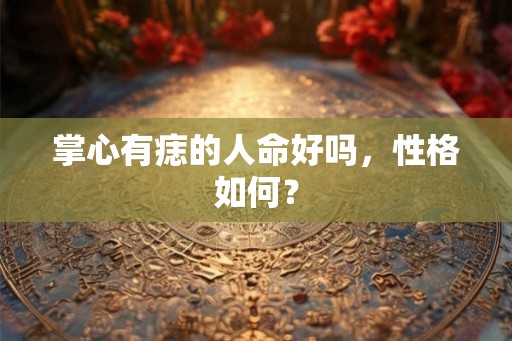 掌心有痣的人命好吗，性格如何？