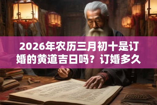 2026年农历三月初十是订婚的黄道吉日吗?订婚多久结婚? 2026年农历三月初十是订婚的黄道吉日吗?订婚多久结婚?