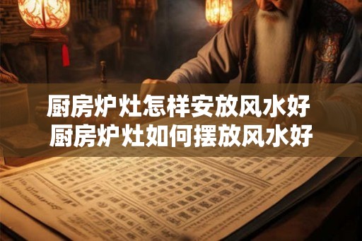 厨房炉灶怎样安放风水好 厨房炉灶如何摆放风水好