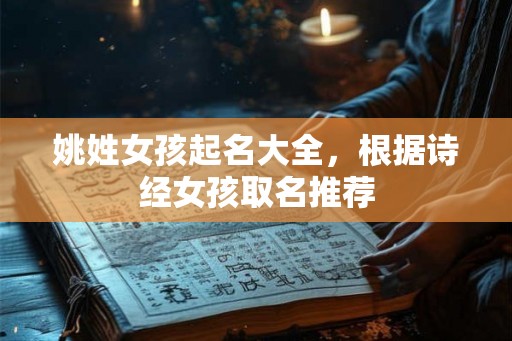 姚姓女孩起名大全，根据诗经女孩取名推荐