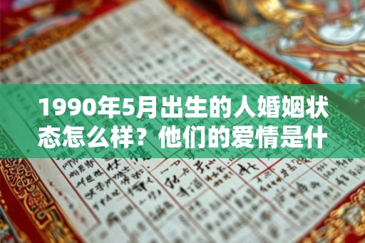 1990年5月出生的人婚姻状态怎么样?他们的爱情是什么? 1990年5月出生的人婚姻状态怎么样?他们的爱情是什么?