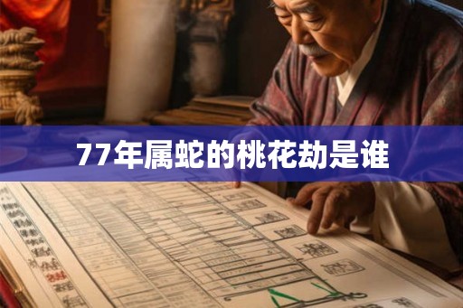77年属蛇的桃花劫是谁 77年属蛇的桃花劫是谁