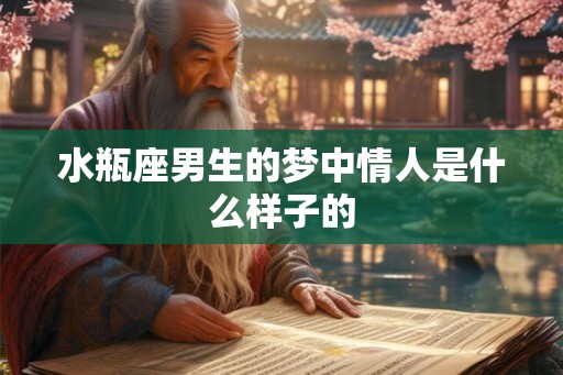水瓶座男生的梦中情人是什么样子的 水瓶座男生的梦中情人是什么样子的