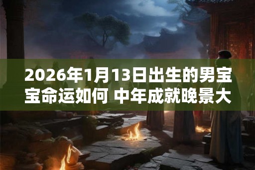2026年1月13日出生的男宝宝命运如何 中年成就晚景大好 2026年1月13日出生的男宝宝命运如何 中年成就晚景大好