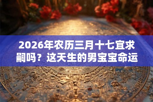 2026年农历三月十七宜求嗣吗？这天生的男宝宝命运详解