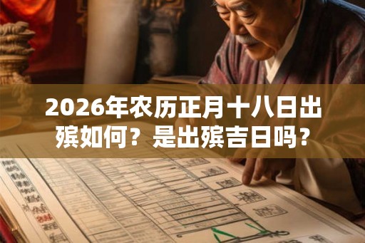 2026年农历正月十八日出殡如何？是出殡吉日吗？