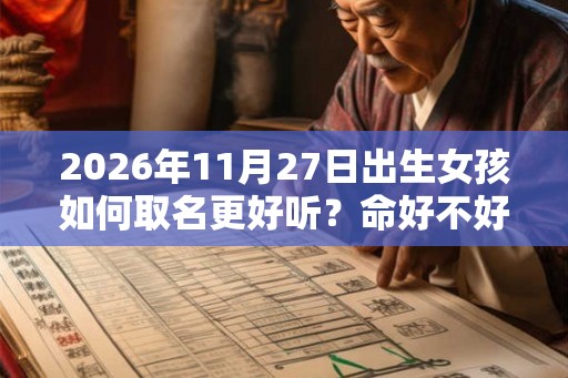 2026年11月27日出生女孩如何取名更好听？命好不好？