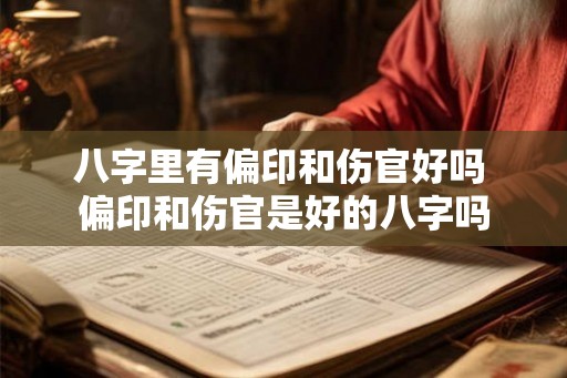 八字里有偏印和伤官好吗 偏印和伤官是好的八字吗