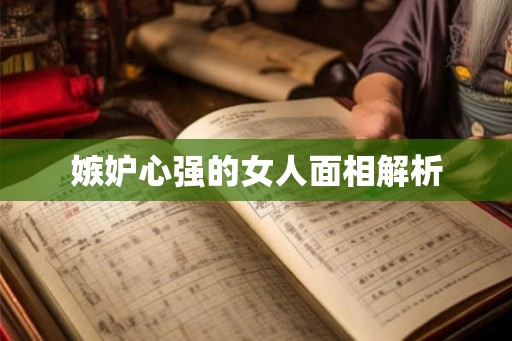 嫉妒心强的女人面相解析 嫉妒心强的女人面相解析
