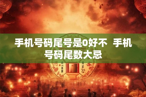 手机号码尾号是0好不  手机号码尾数大忌