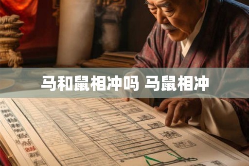 马和鼠相冲吗 马鼠相冲