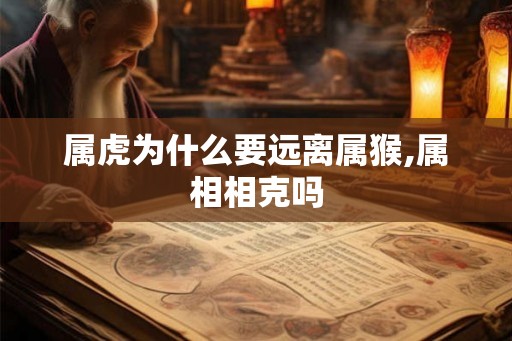 属虎为什么要远离属猴,属相相克吗