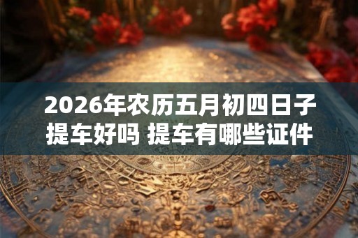 2026年农历五月初四日子提车好吗 提车有哪些证件和票据