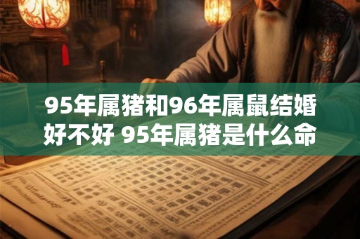 95年属猪和96年属鼠结婚好不好 95年属猪是什么命