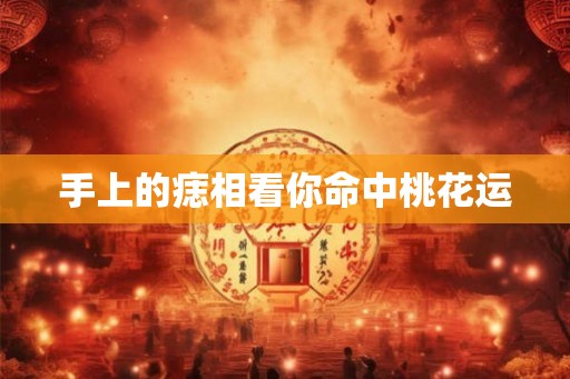 手上的痣相看你命中桃花运