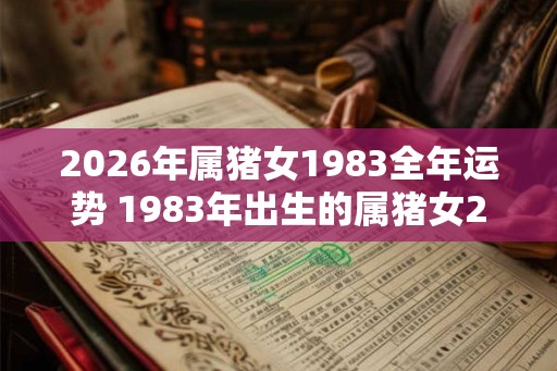 2026年属猪女1983全年运势 1983年出生的属猪女2026全年运势如何