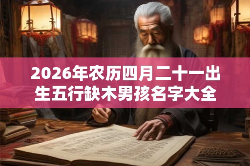 2026年农历四月二十一出生五行缺木男孩名字大全