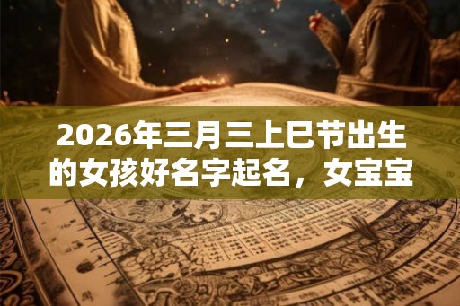 2026年三月三上巳节出生的女孩好名字起名，女宝宝取什么名吉利