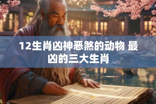 12生肖凶神恶煞的动物 最凶的三大生肖