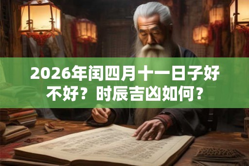 2026年闰四月十一日子好不好？时辰吉凶如何？