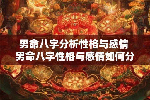 男命八字分析性格与感情 男命八字性格与感情如何分析 男命八字分析性格与感情 男命八字性格与感情如何分析