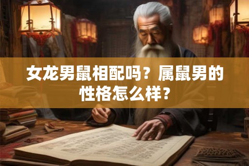 女龙男鼠相配吗？属鼠男的性格怎么样？