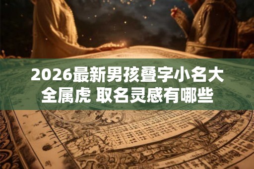 2026最新男孩叠字小名大全属虎 取名灵感有哪些