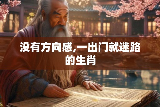 没有方向感,一出门就迷路的生肖