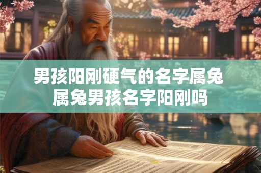 男孩阳刚硬气的名字属兔 属兔男孩名字阳刚吗 男孩阳刚硬气的名字属兔 属兔男孩名字阳刚吗
