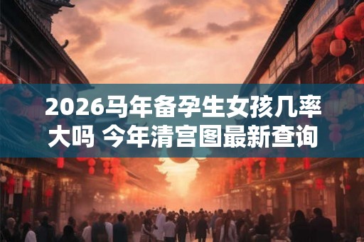 2026马年备孕生女孩几率大吗 今年清宫图最新查询