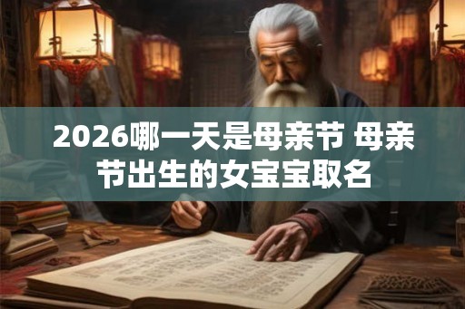 2026哪一天是母亲节 母亲节出生的女宝宝取名