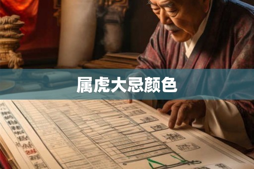 属虎大忌颜色