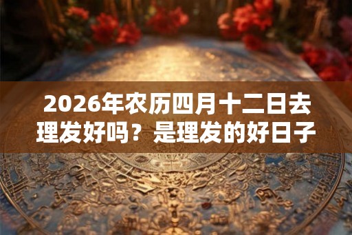 2026年农历四月十二日去理发好吗？是理发的好日子吗？