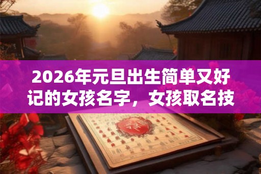 2026年元旦出生简单又好记的女孩名字，女孩取名技巧？