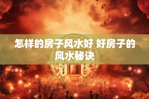 怎样的房子风水好 好房子的风水秘诀