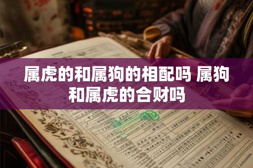 属虎的和属狗的相配吗 属狗和属虎的合财吗 属虎的和属狗的相配吗 属狗和属虎的合财吗