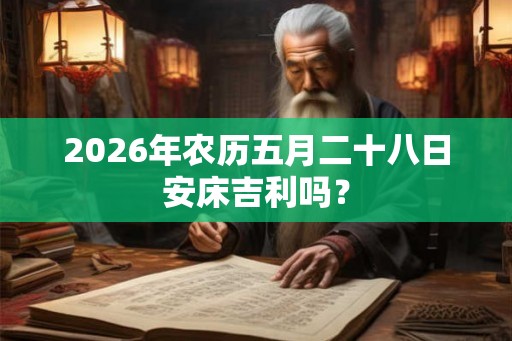 2026年农历五月二十八日安床吉利吗? 2026年农历五月二十八日安床吉利吗?