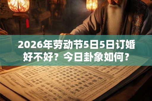 2026年劳动节5日5日订婚好不好？今日卦象如何？