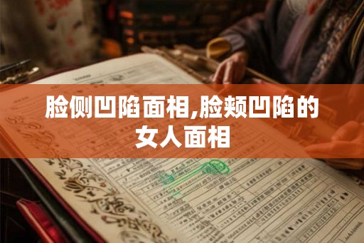 脸侧凹陷面相,脸颊凹陷的女人面相