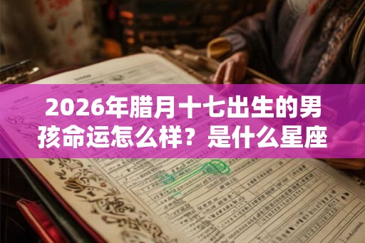 2026年腊月十七出生的男孩命运怎么样？是什么星座的？