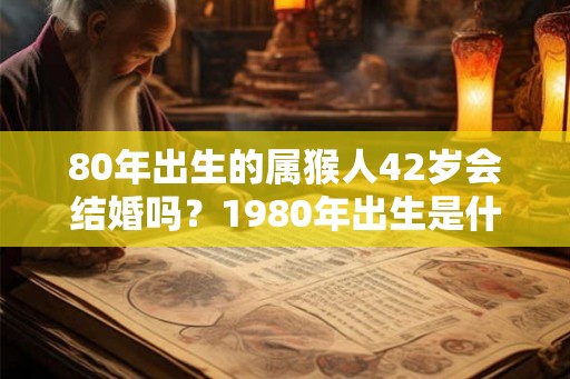 80年出生的属猴人42岁会结婚吗？1980年出生是什么命？