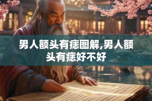 男人额头有痣图解,男人额头有痣好不好