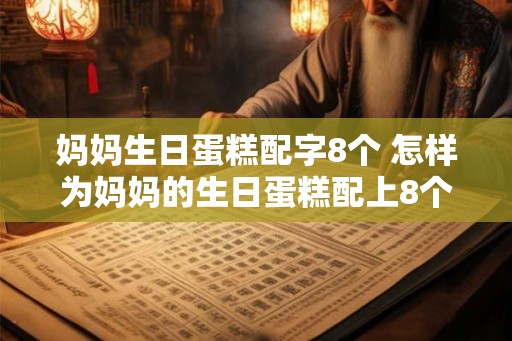 妈妈生日蛋糕配字8个 怎样为妈妈的生日蛋糕配上8个字的祝福 妈妈生日蛋糕配字8个 怎样为妈妈的生日蛋糕配上8个字的祝福