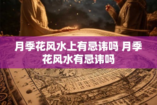 月季花风水上有忌讳吗 月季花风水有忌讳吗