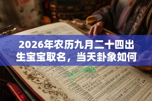2026年农历九月二十四出生宝宝取名,当天卦象如何? 2026年农历九月二十四出生宝宝取名,当天卦象如何?