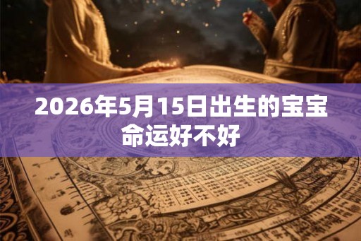 2026年5月15日出生的宝宝命运好不好 2026年5月15日出生的宝宝命运好不好