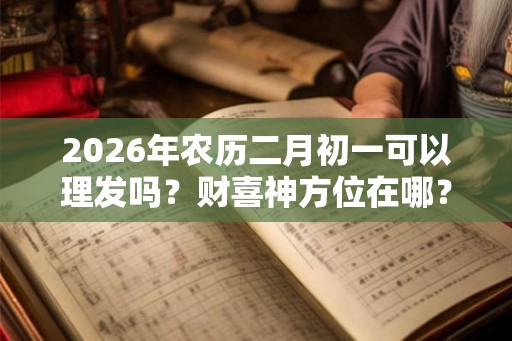 2026年农历二月初一可以理发吗?财喜神方位在哪? 2026年农历二月初一可以理发吗?财喜神方位在哪?