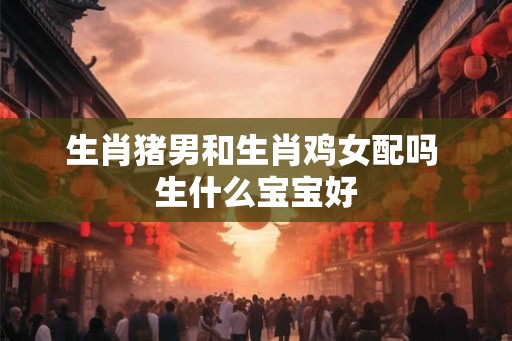 生肖猪男和生肖鸡女配吗 生什么宝宝好